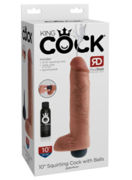10" Squirting Cock with Balls